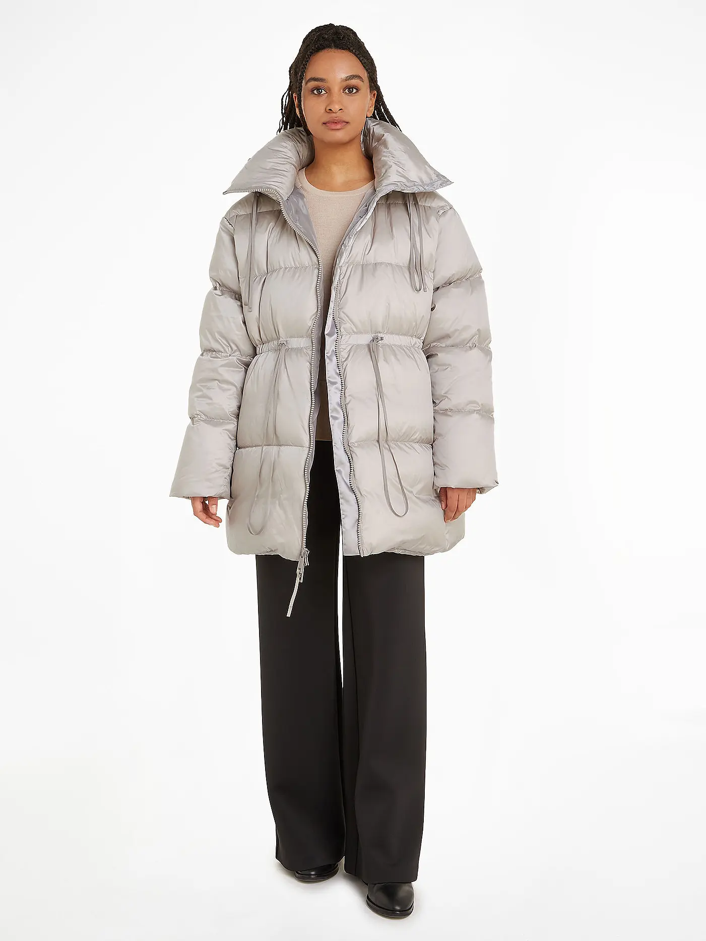 CALVIN KLEIN | Steppmantel | beige